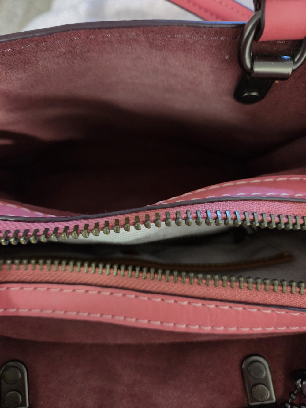 COACH Rogue 25 with Tea Rose Cherry Blossom Japan Exclusive 67690 PRICE FIRM!!!! - Picture 5 of 10